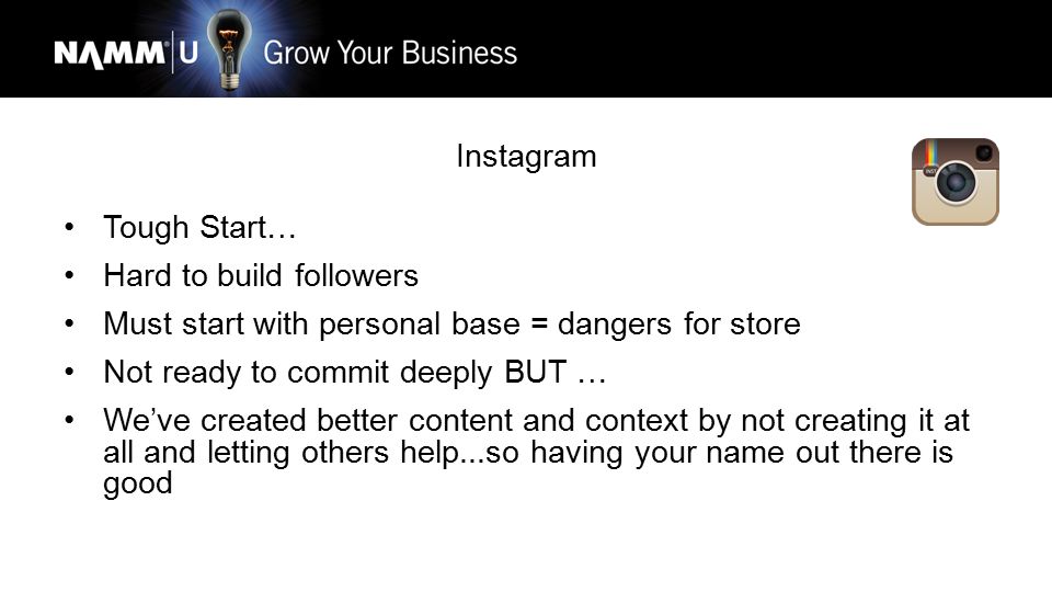 hard to build followers must start with personal base dangers for store not!    ready to commit deeply but we ve created better content and context by!    not - instagram followers dangers