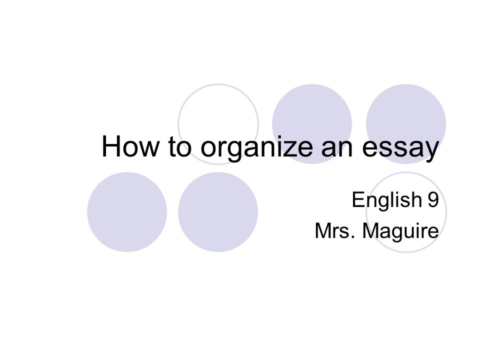 Writing Essay Papers How To Organize An Essay English Mrs Maguire English Essays For Kids also Essay About Healthy Eating How To Organize An Essay English Mrs Maguire Five Paragraph English Essay Question Examples
