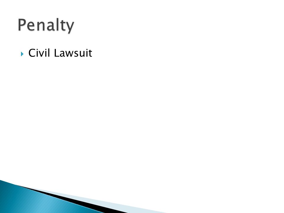  Civil Lawsuit