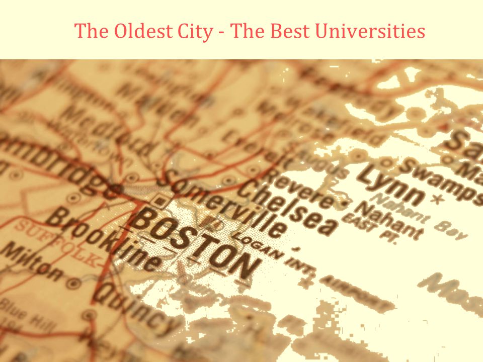 The Oldest City - The Best Universities
