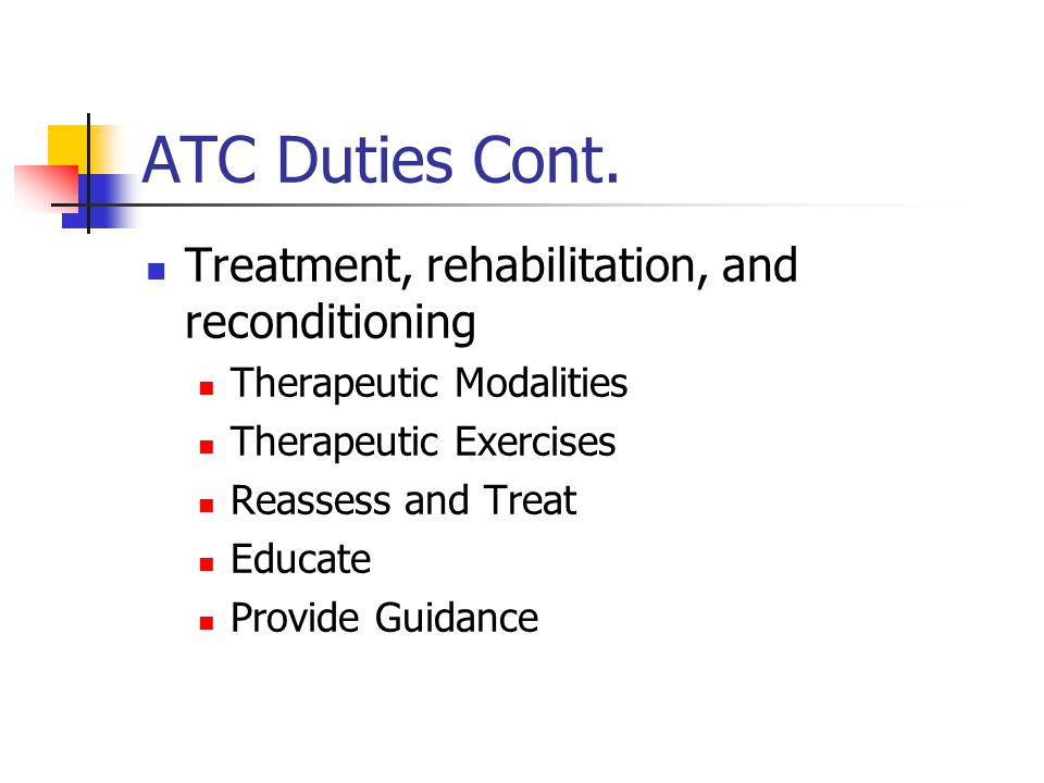 ATC Duties Cont.
