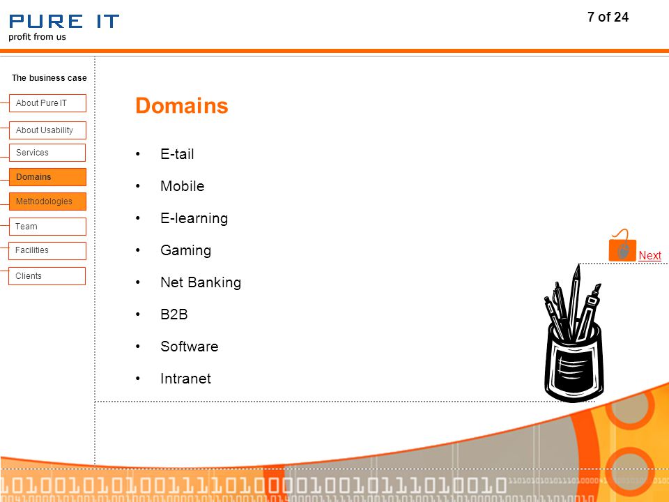 1 Of 24 Pure It Usability Research Our Creden!   tials Ppt Download - 7 6