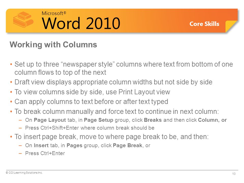 dotted line draft view in word 2010