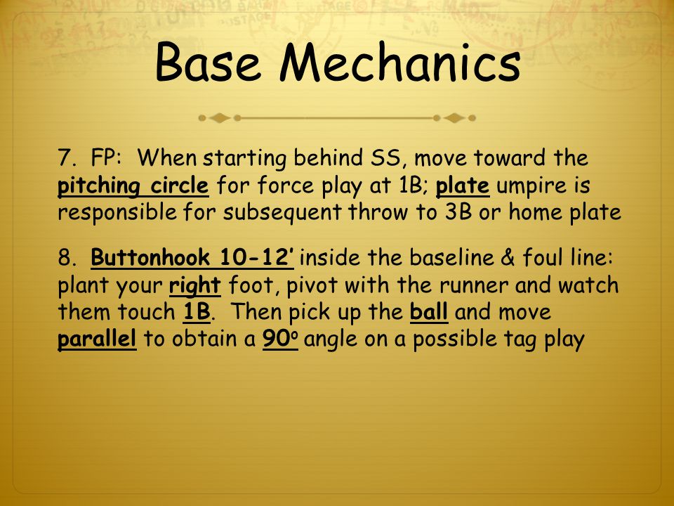 Base Mechanics 7.