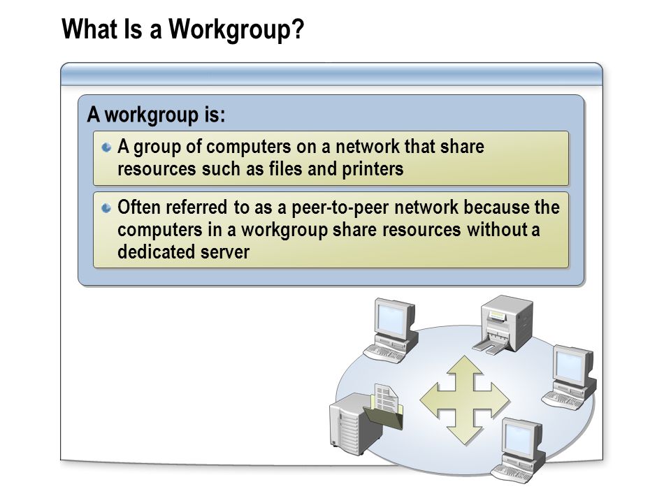 What Is a Workgroup.