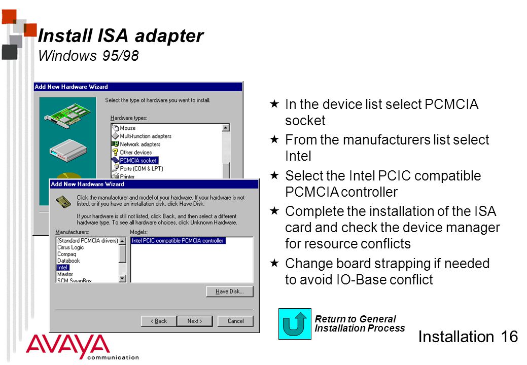 intel pcic compatible pcmcia controller driver xp