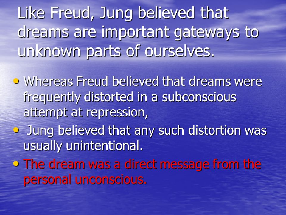 subconscious dreams about ex subconscious power