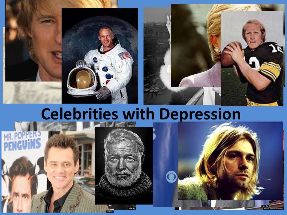 Celebrities with Depression