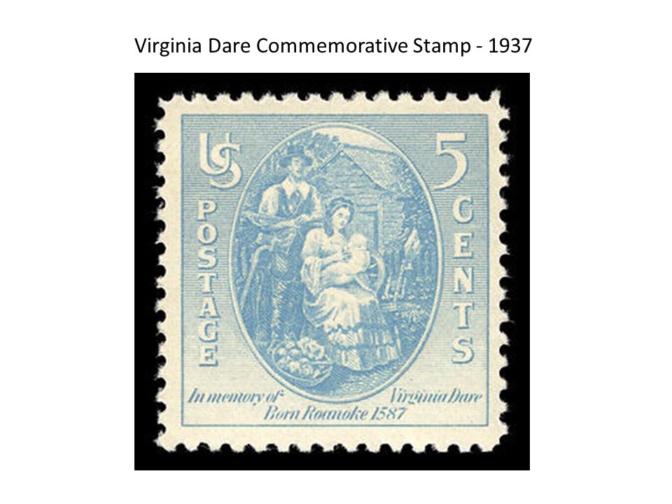 Virginia Dare Commemorative Stamp