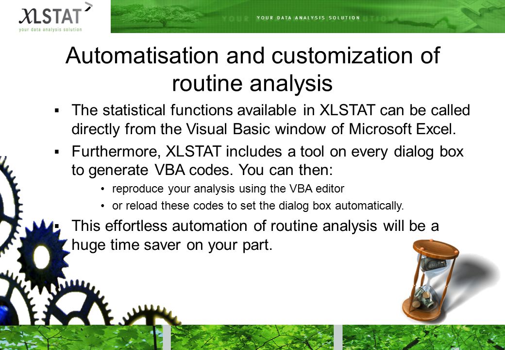 XLSTAT  Statistical Software for Excel