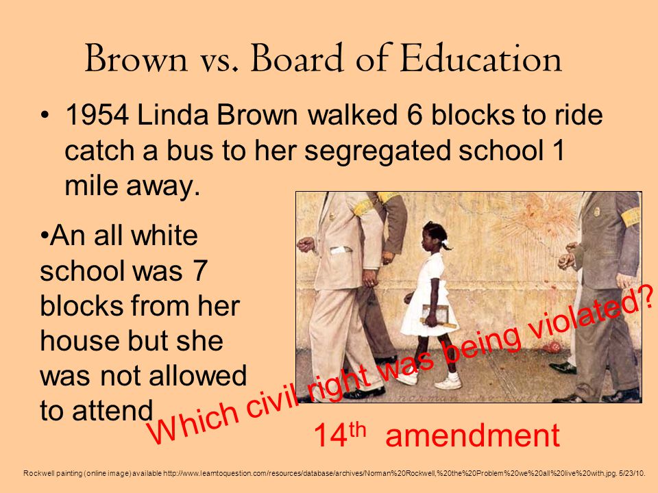 Brown vs.