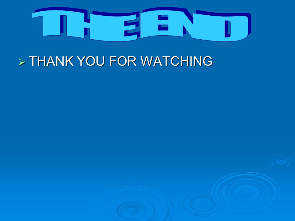  THANK YOU FOR WATCHING