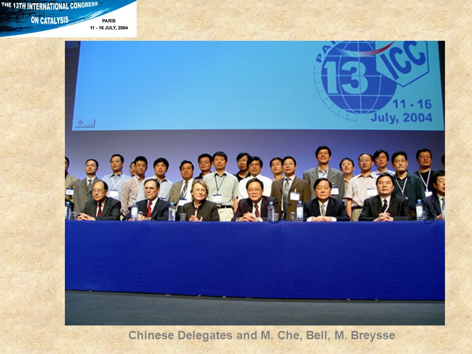 Chinese Delegates and M. Che, Bell, M. Breysse