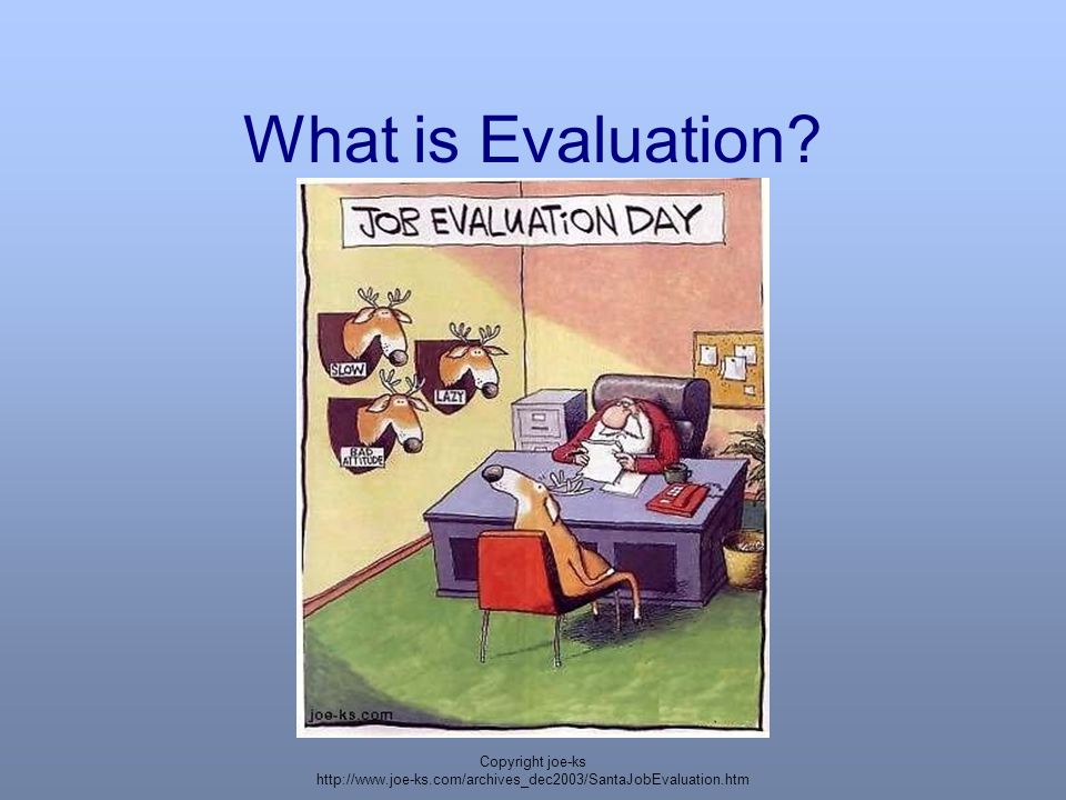 What is Evaluation Copyright joe-ks