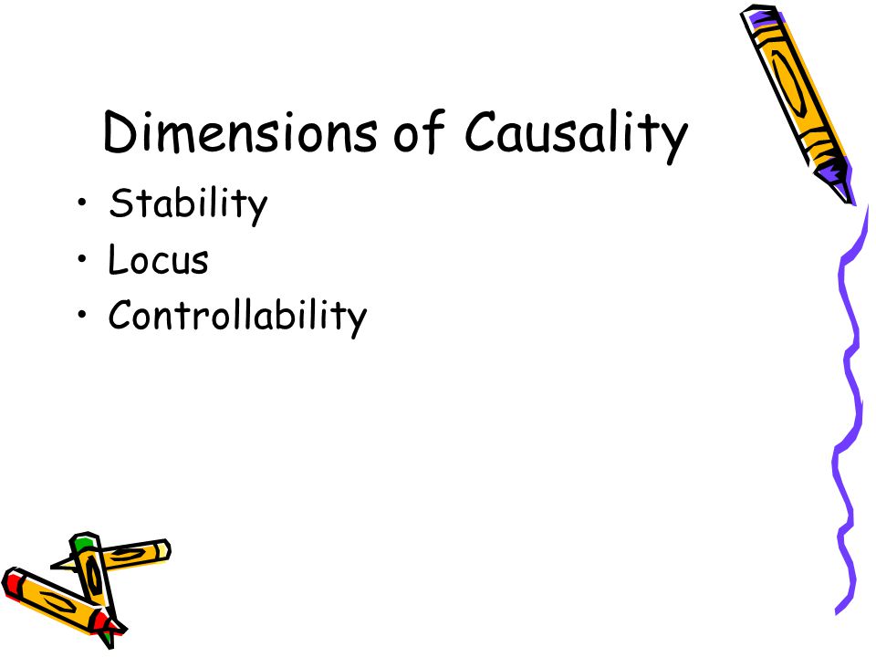 Dimensions of Causality Stability Locus Controllability