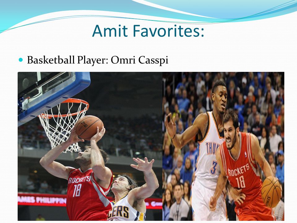 Amit Favorites: Basketball Player: Omri Casspi
