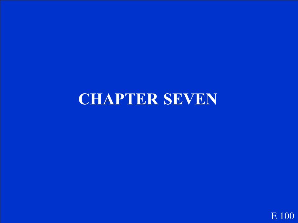 This chapter is where Jonas was skipped during the Assignments. E 100