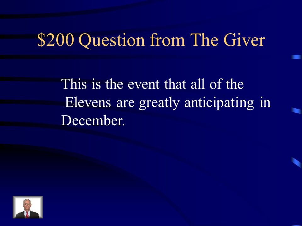 $100 Answer from The Giver The Telling of Feelings