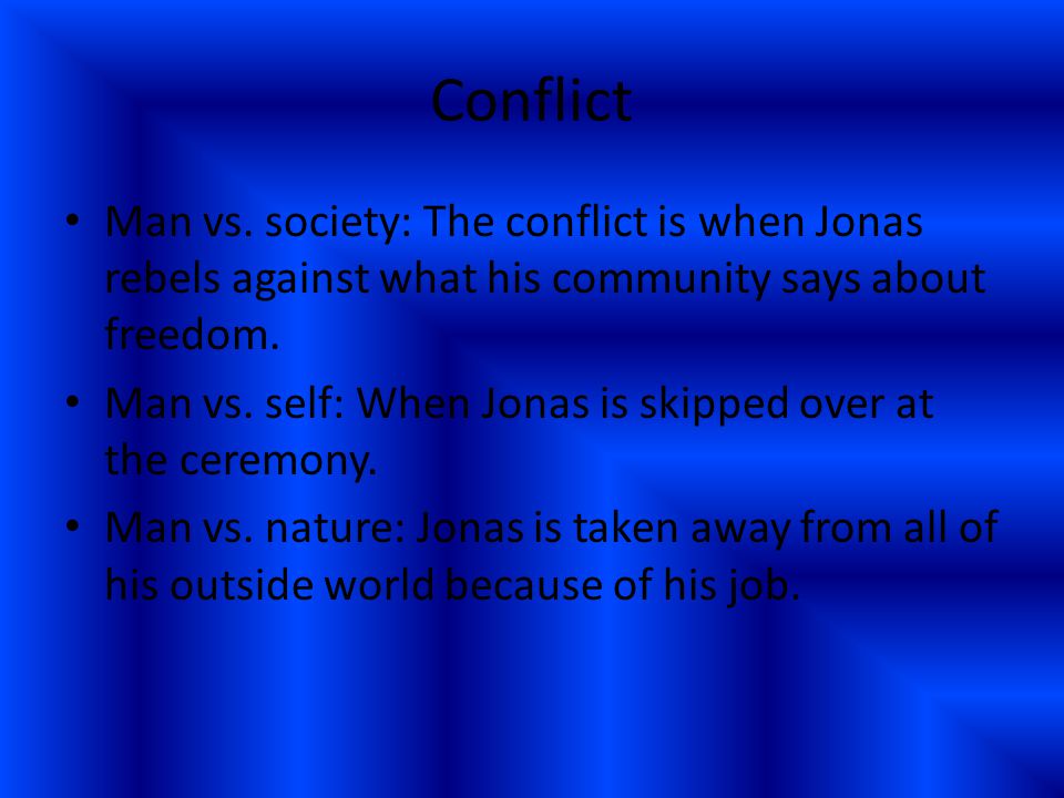 Themes Making choices in this story is very important because if Jonas father had not taken Gabe he would have been killed.