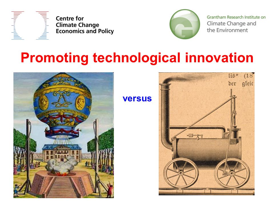 Promoting technological innovation versus