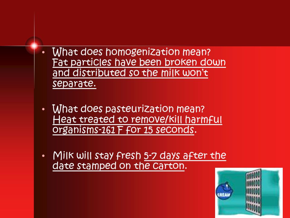 What does homogenization mean.