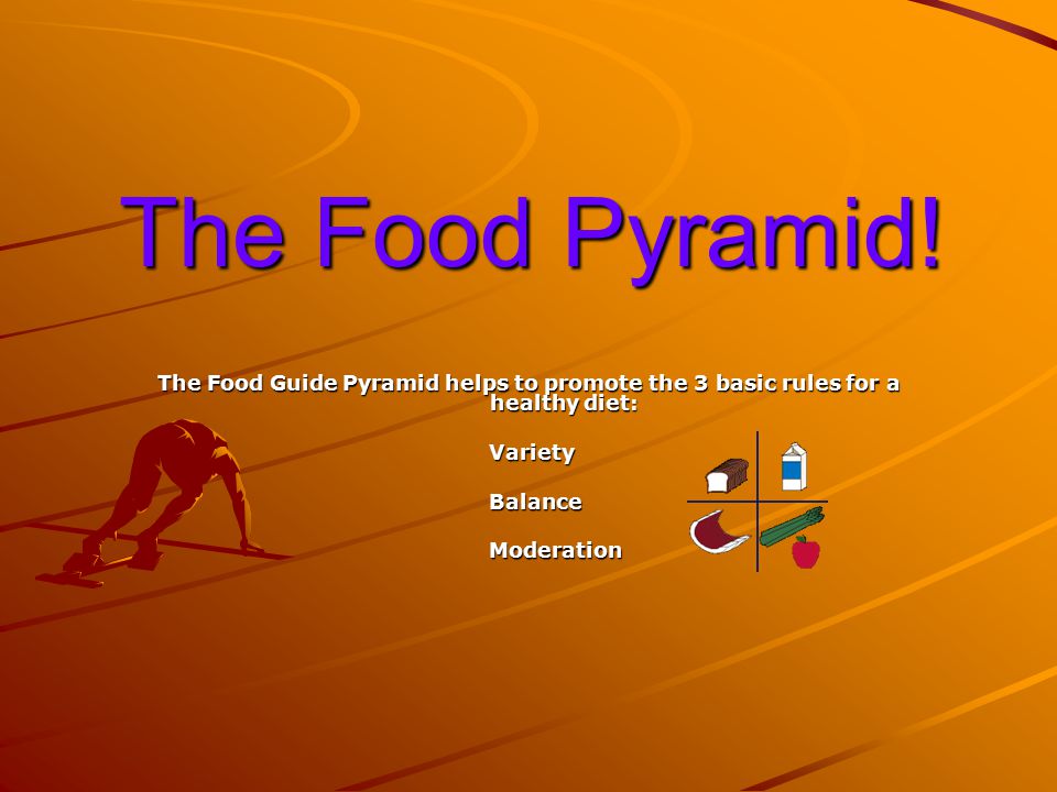The Food Pyramid.