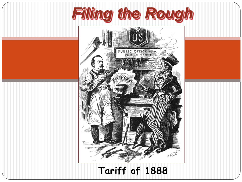 Filing the Rough Edges Tariff of 1888
