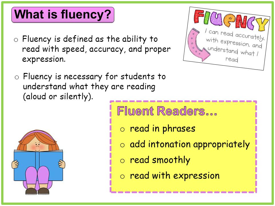 What is fluency.