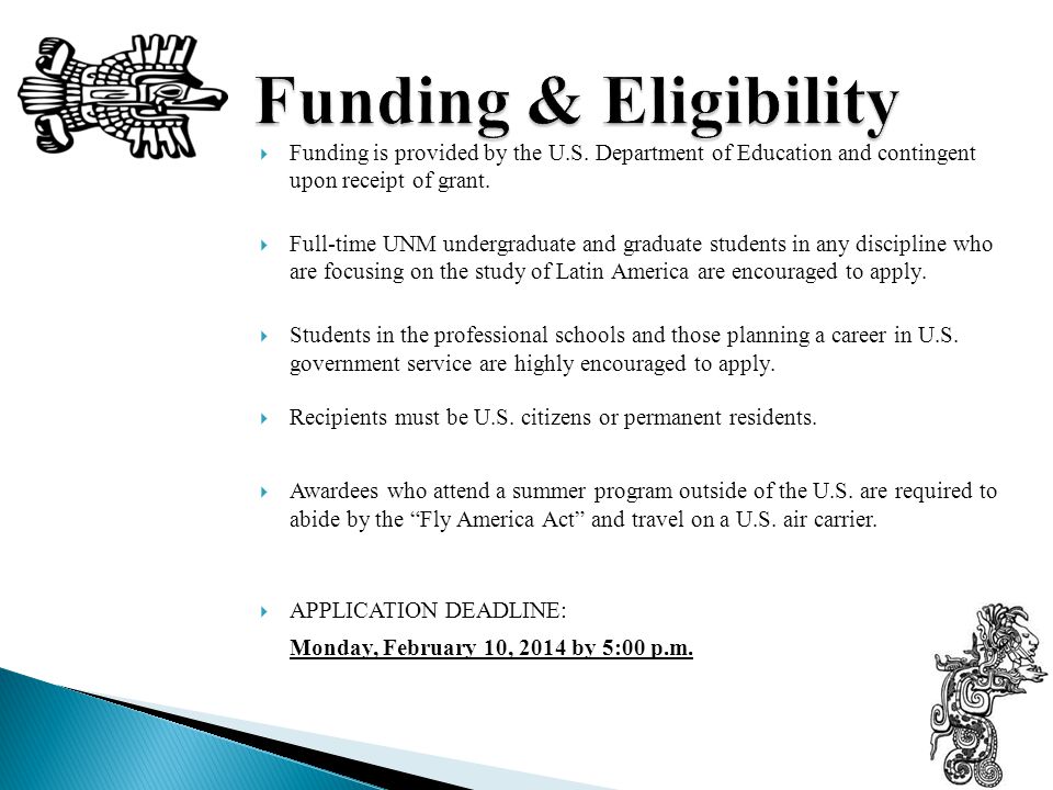  Funding is provided by the U.S. Department of Education and contingent upon receipt of grant.