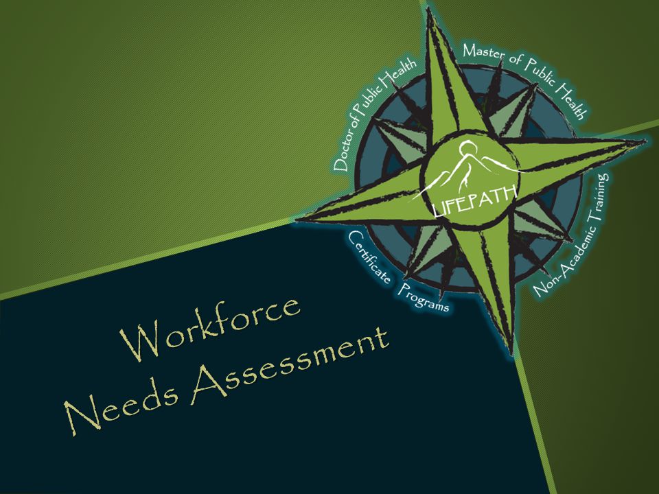 Workforce Needs Assessment Workforce Needs Assessment