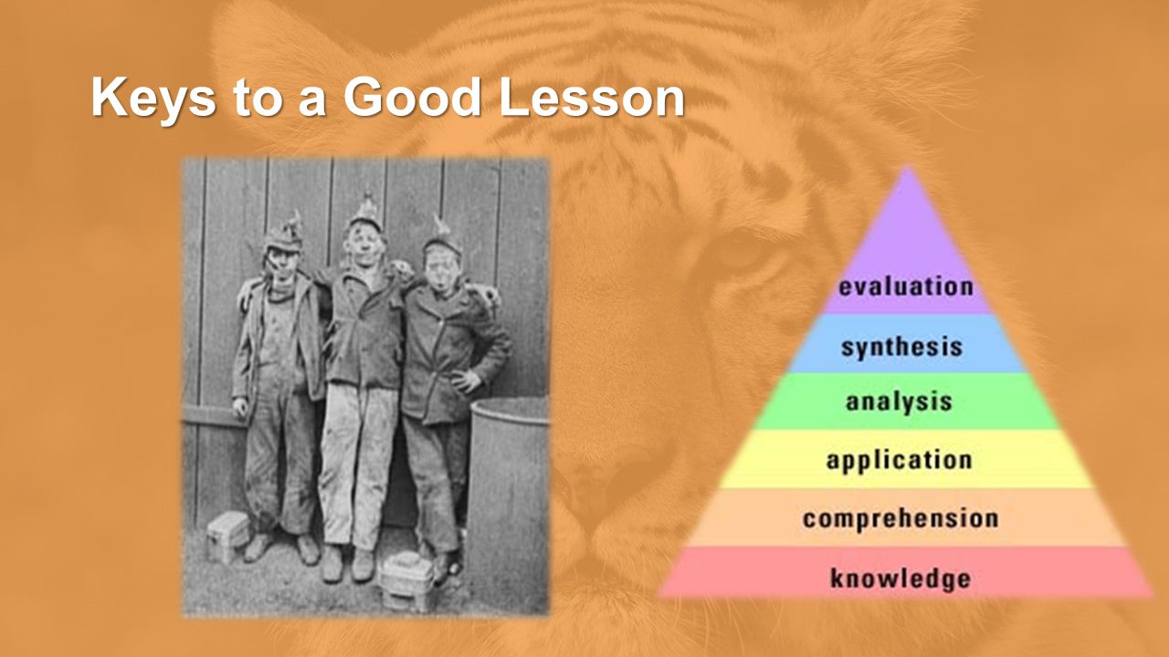 Keys to a Good Lesson