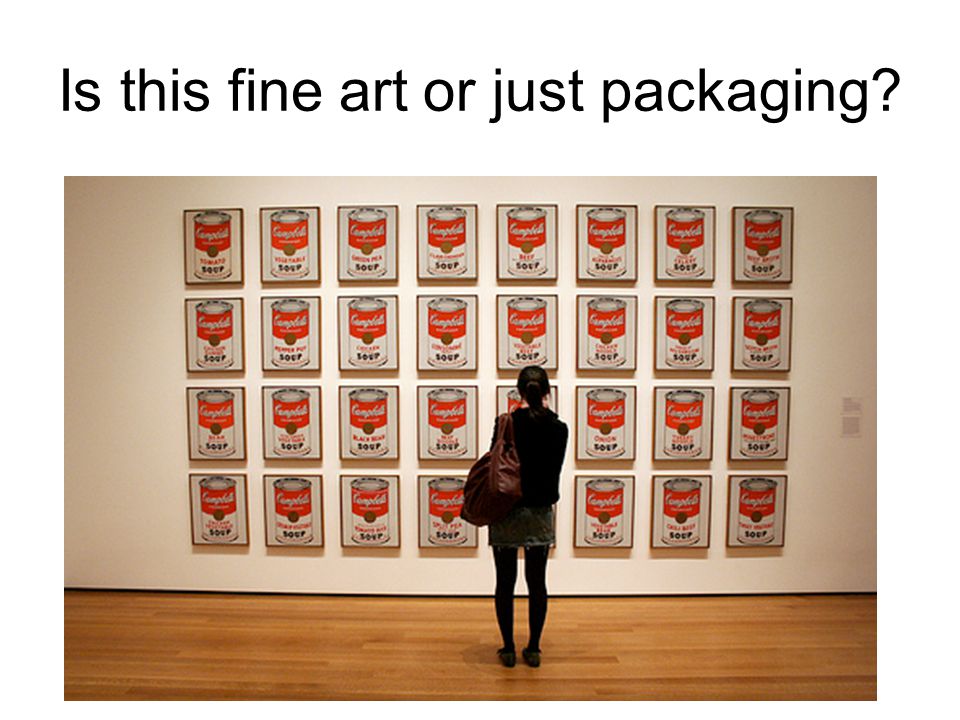 Is this fine art or just packaging