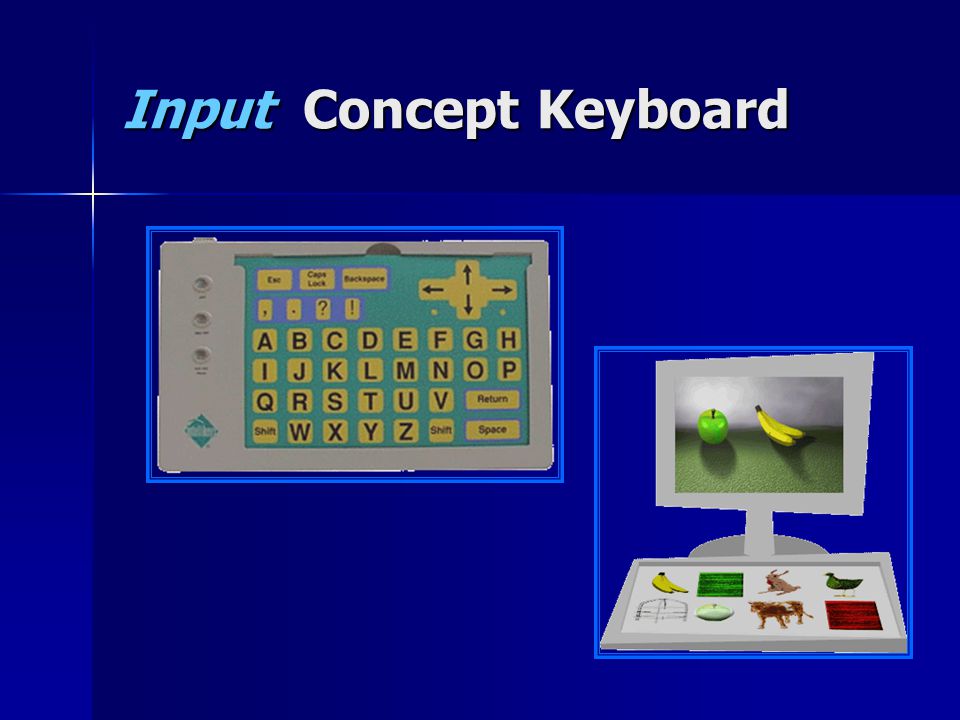 Input Concept Keyboard