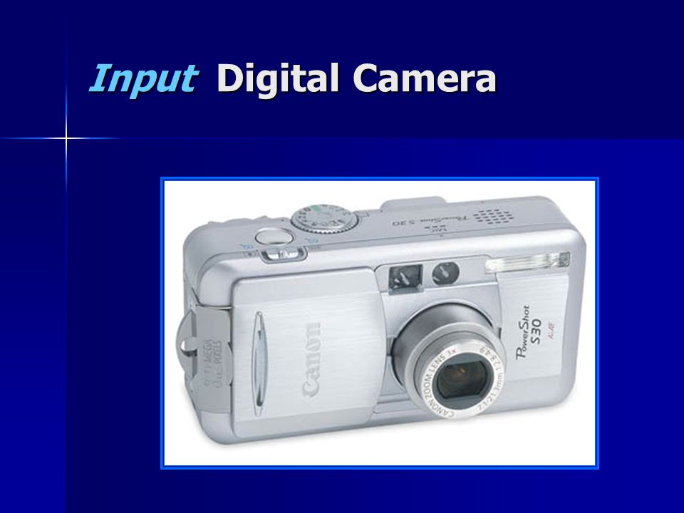 Input Digital Camera