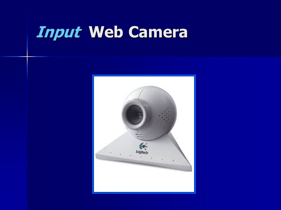 Input Web Camera