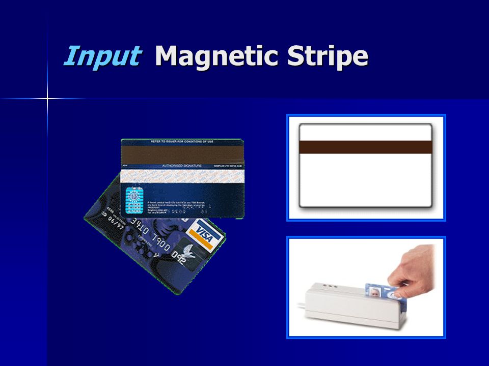 Input Magnetic Stripe