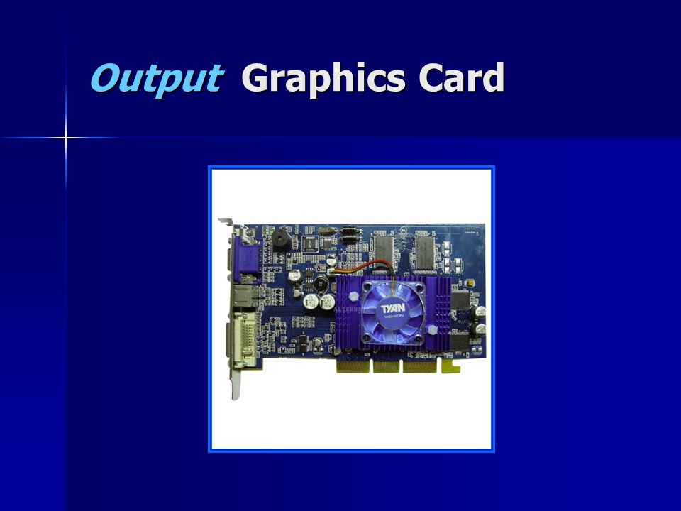 Output Graphics Card