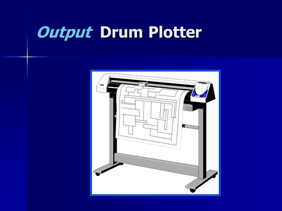 Output Drum Plotter
