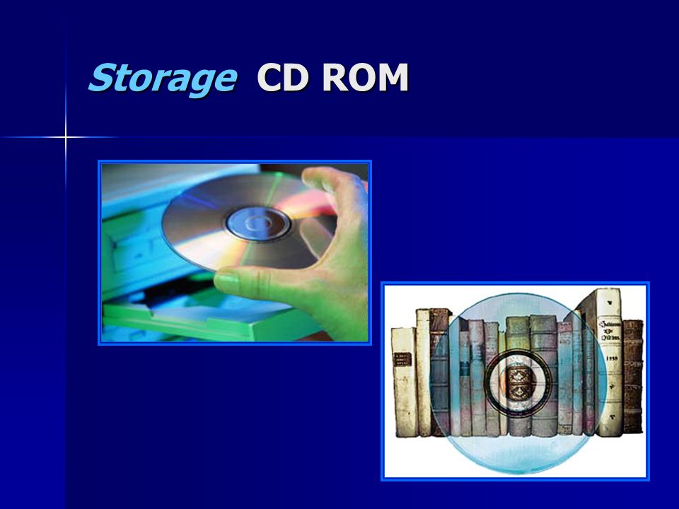 Storage CD ROM