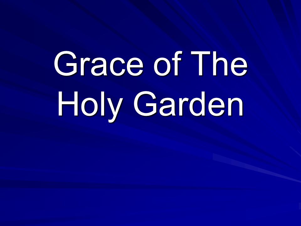 Grace of The Holy Garden