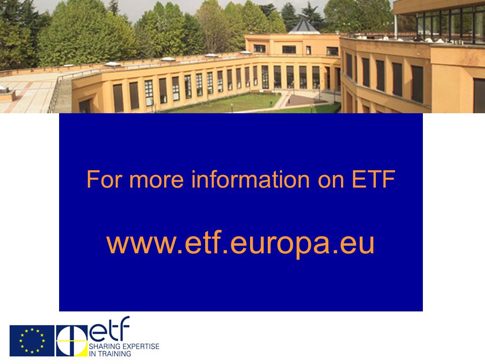For more information on ETF