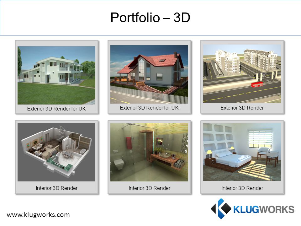 Portfolio – 3D Exterior 3D Render for UK Exterior 3D Render Interior 3D Render
