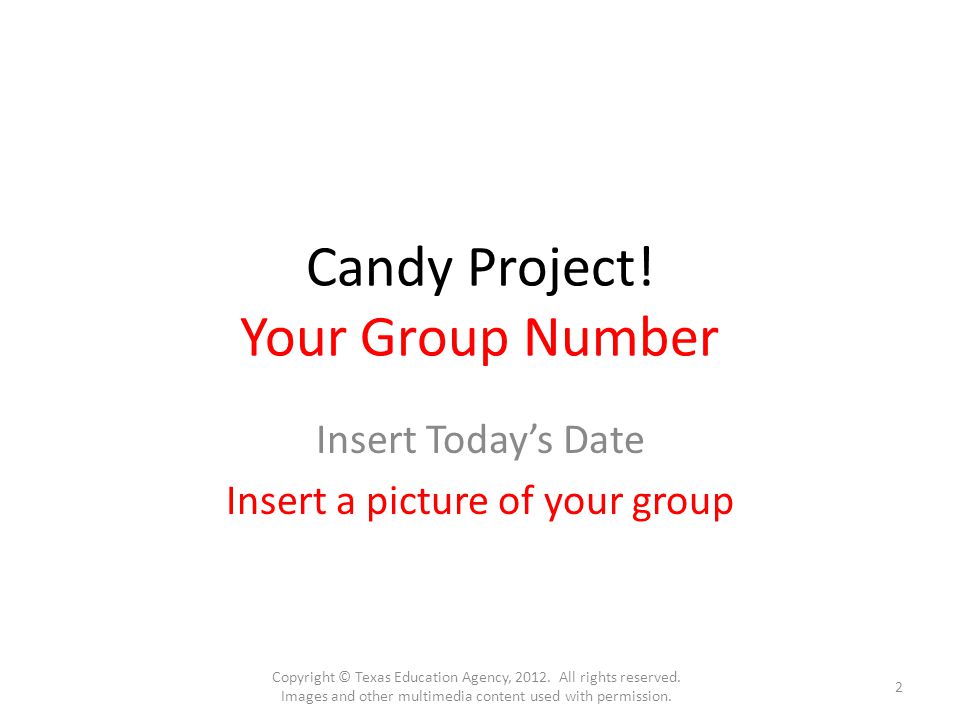 Candy Project.