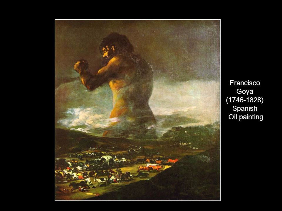 Francisco Goya ( ) Spanish Oil painting