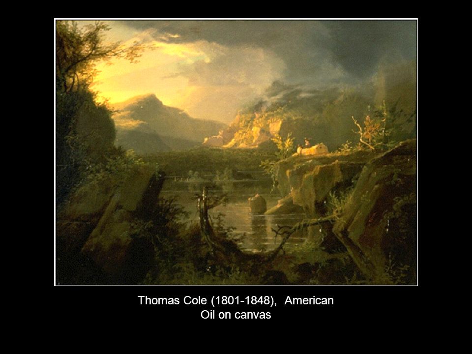 Thomas Cole ( ), American Oil on canvas