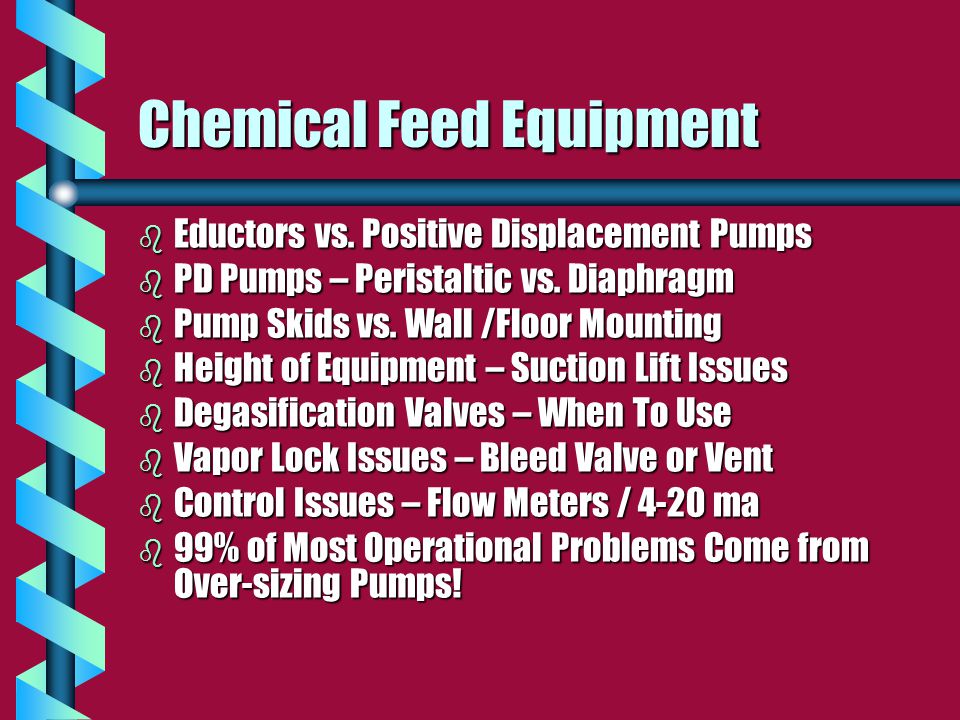 Efficient Chem Feed Engineered Skid Systems Treatment Plant Operator