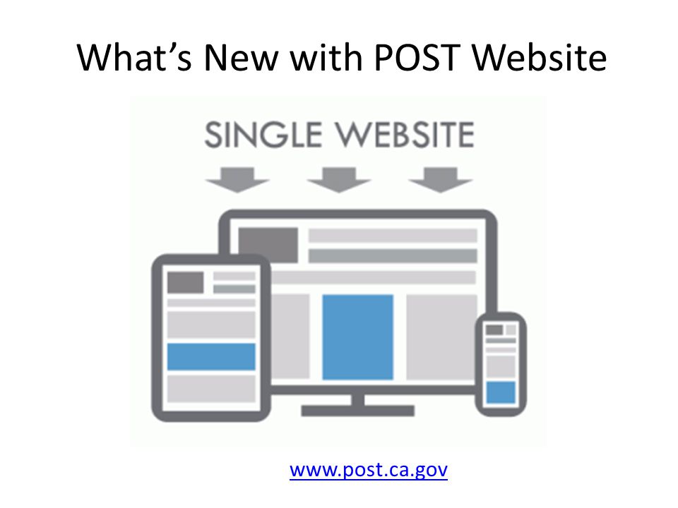 What’s New with POST Website