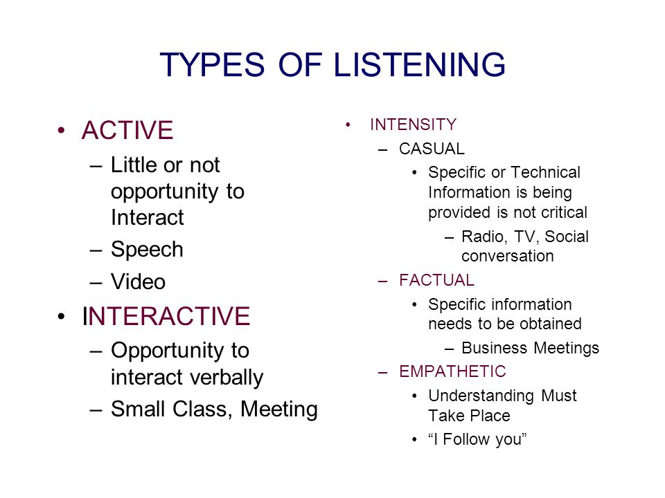 eight barriers to effective listening
