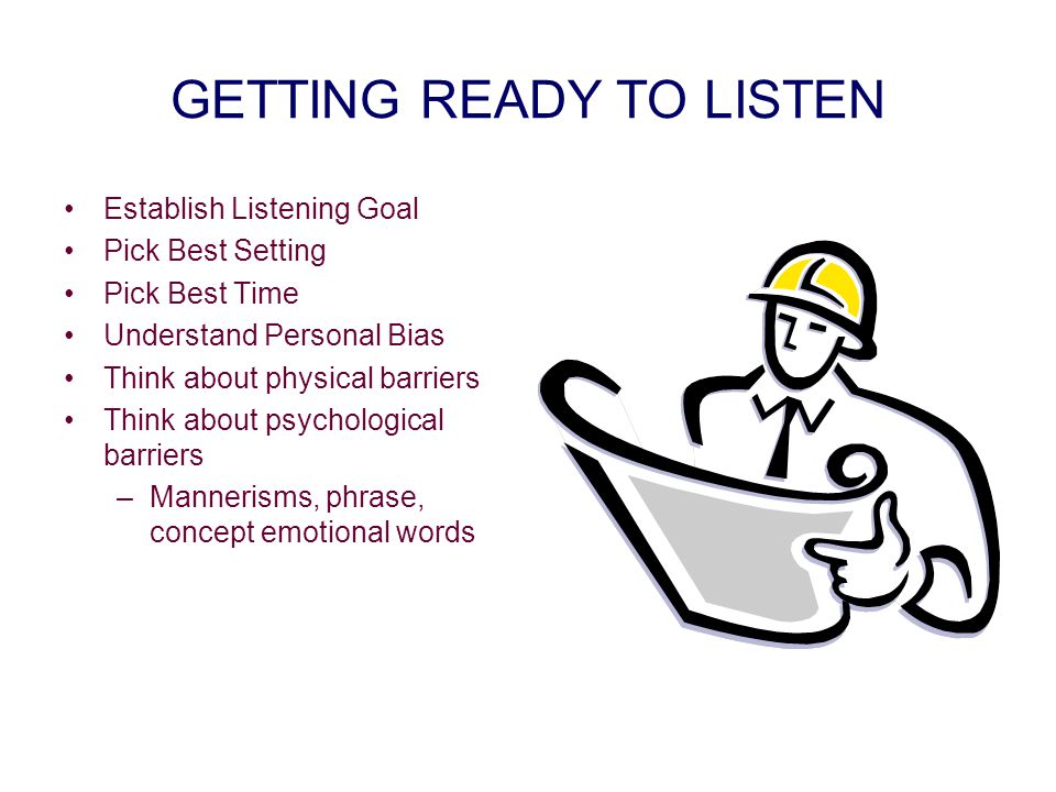 eight barriers to effective listening