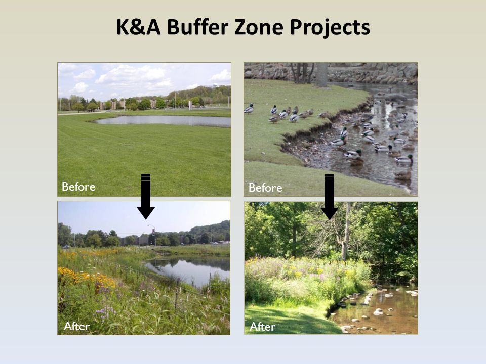 K&A Buffer Zone Projects Before After Before After
